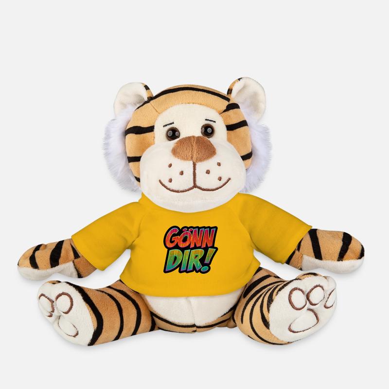 Gönn Dir! Gönner Gönnen Gönnt Geschenkidee - Plüschtiger - Sonnengelb