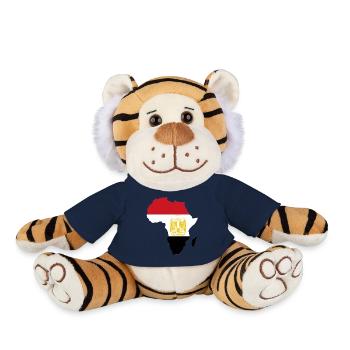 Ägypten_Flagge_Afrika - Peluche Tigre - jaune soleil - Devant