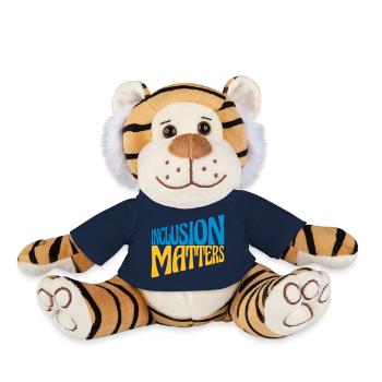 inclusion matters Logo Quote - Plush Tiger - french navy - Front