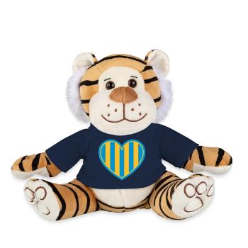 Schwedisches Herz - Plüschtiger - French Navy - Vorne