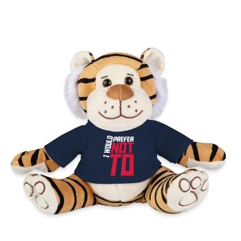 I prefer not to - Plush Tiger - french navy - Front