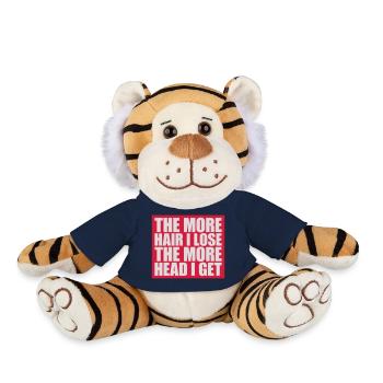 I get more head - Plush Tiger - french navy - Front