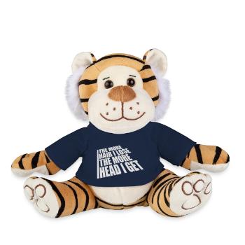 I get more head - Plush Tiger - french navy - Front