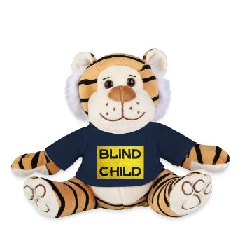 Blind Child - Plush Tiger - french navy - Front
