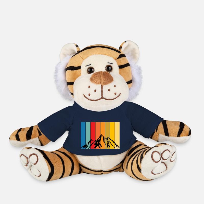 Mountain Shade - Plush Tiger - french navy