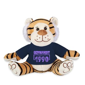 Studi 1990 - Plush Tiger - french navy - Front