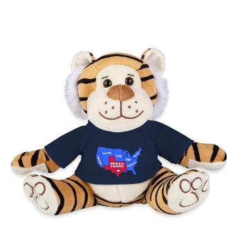 US-Bundesstaaten Texas Design für stolze Texaner - Plüschtiger - French Navy - Vorne