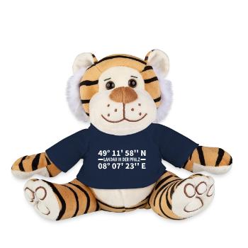 Coordonnées de Landau in der Pfalz - Peluche Tigre - bleu marine - Devant