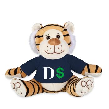 Dollar-Buchstabe - Plüschtiger - French Navy - Vorne