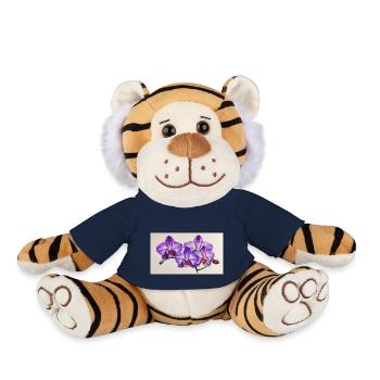 Orkedea lilas - Peluche Tigre - bleu marine - Devant