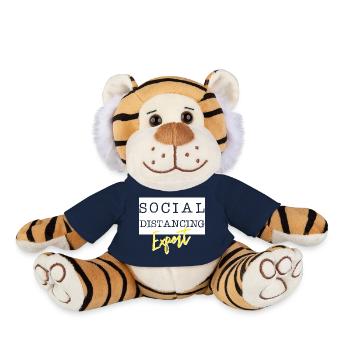 Social Distancing Expert - Plüschtiger - French Navy - Vorne
