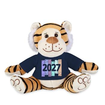 2027 - Plush Tiger - french navy - Front