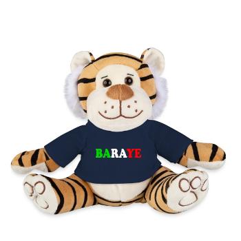 Baraye - Plush Tiger - french navy - Front