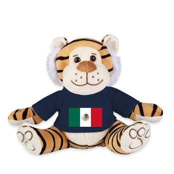 Mexico - Plush Tiger - french navy - Front
