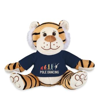 Pole Dancing Evolution Tänzerin Pole Fitness - Plüschtiger - French Navy - Vorne