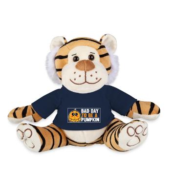 Bad Day to be a pumpkin - Plush Tiger - french navy - Front