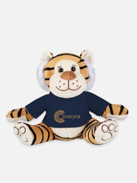 For Grazyna - Plush Tiger - french navy