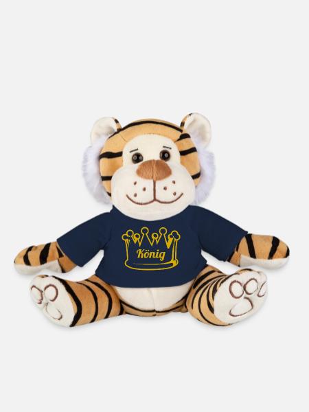 king - Plush Tiger - french navy