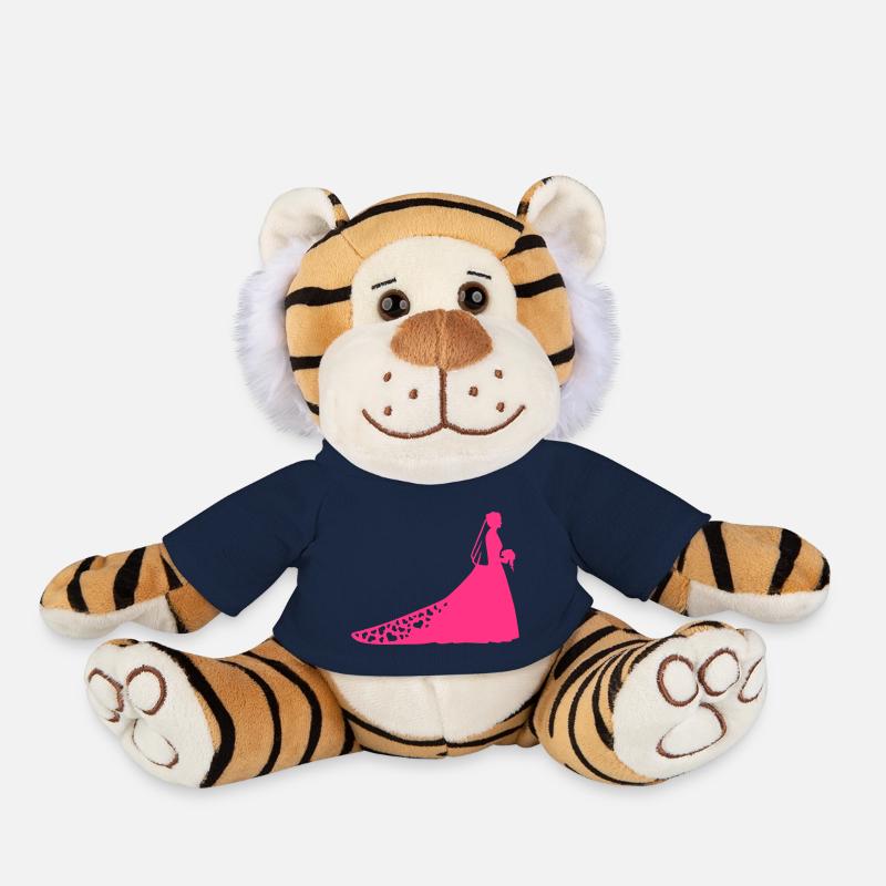 Bride - Plush Tiger - french navy