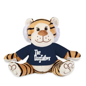 The Dogfather Grunge - Plush Tiger - french navy - Front