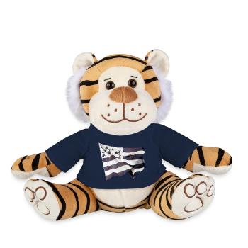 Flying flag of Brittany - Plush Tiger - french navy - Front