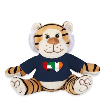 Vereinigte Arabische Emirate Irland Flagge Herz - Plüschtiger - French Navy - Vorne