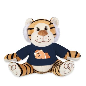 Müder Tiger - Plüschtiger - French Navy - Vorne
