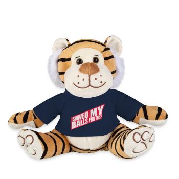 I shaved my balls - Plush Tiger - french navy - Front