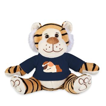 Müde Schildkrötenkatze - Plüschtiger - French Navy - Vorne