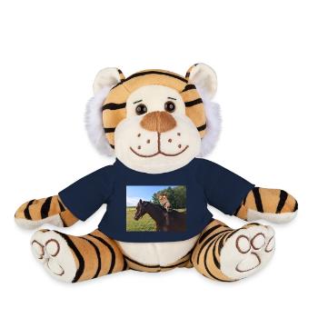 Chevaux - Peluche Tigre - bleu marine - Devant