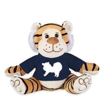 Spitz weiß - Plüschtiger - French Navy - Vorne