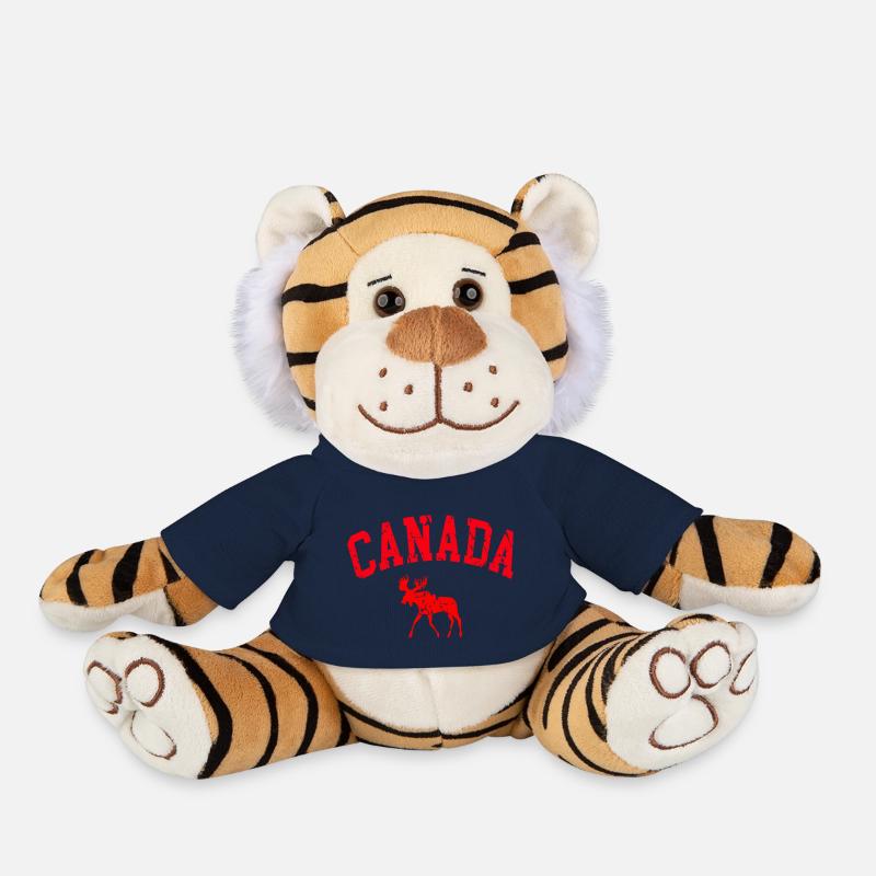 Kanada Elch - Plüschtiger - French Navy