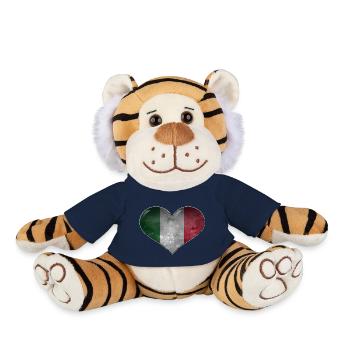 The heart of Italy - Plush Tiger - french navy - Front
