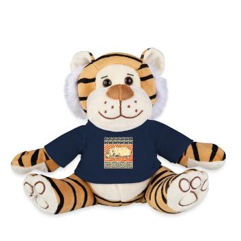 Hippo Hippopotamus Hippo - Plush Tiger - french navy - Front