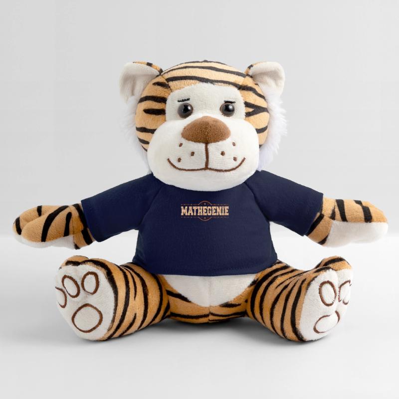 Math genius math professor math student Plush Tiger