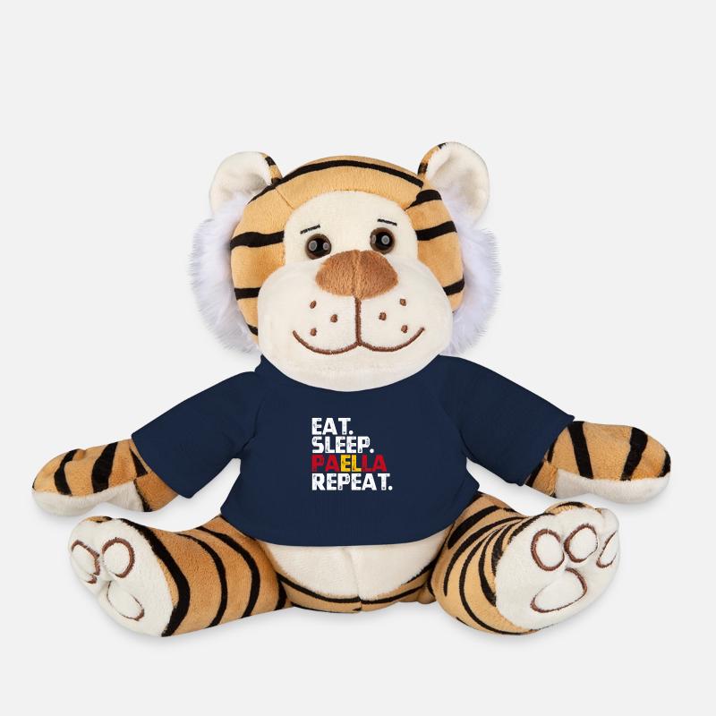 Spain - Plush Tiger - french navy