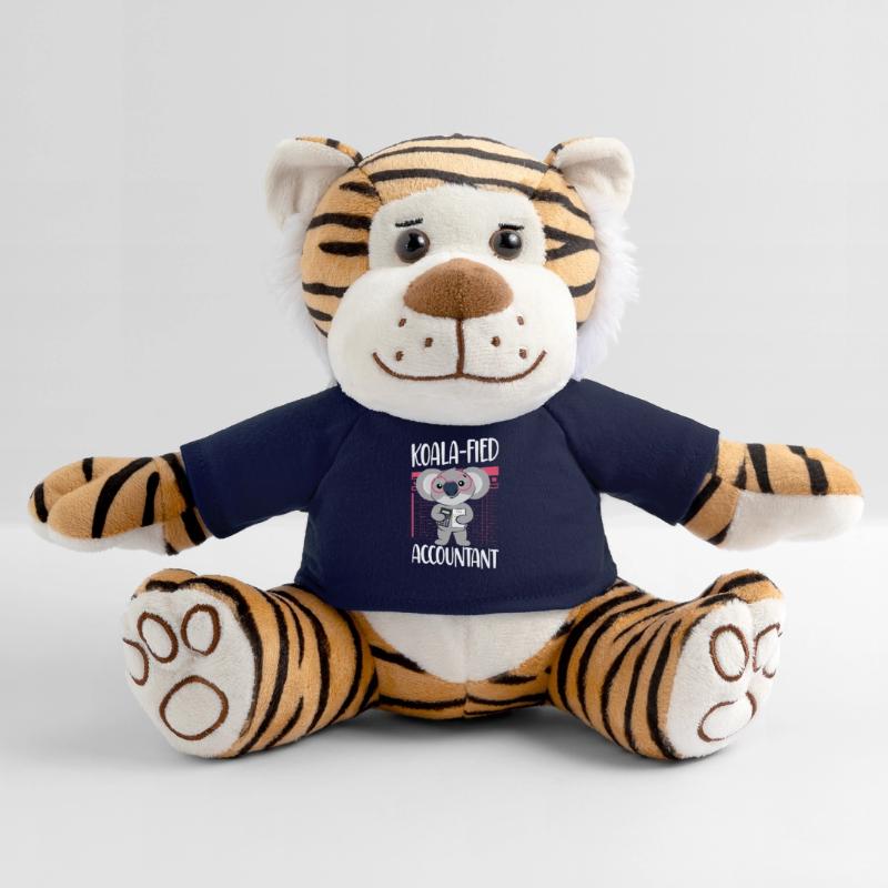 Comptable Comptable Comptable Comptabilité Peluche Tigre