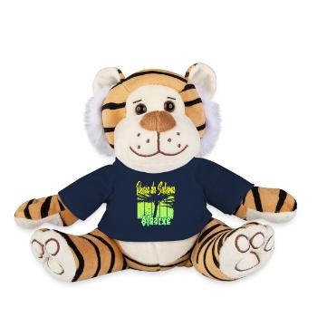 Vintage Praia da Salema Algarve - Plush Tiger - french navy - Front