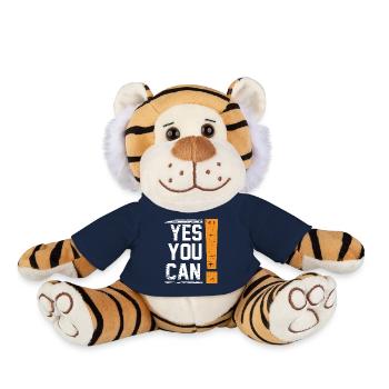 YES YOU CAN! Einzigartiges Design - Plüschtiger - French Navy - Vorne