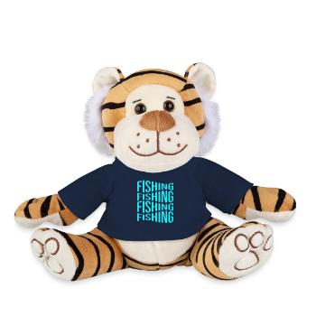 Angling - Plush Tiger - french navy - Front