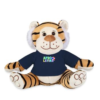 Afro Latina Panama Latinas Amérique latine - Peluche Tigre - bleu marine - Devant