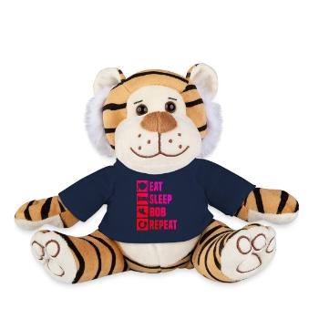 Bobsleigh Two-man bobsleigh bobsleigh ride bobsleigh track - Plush Tiger - french navy - Front