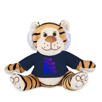 Marcheur Homme Marcheur nordique Walker Marche - Peluche Tigre - bleu marine - Devant
