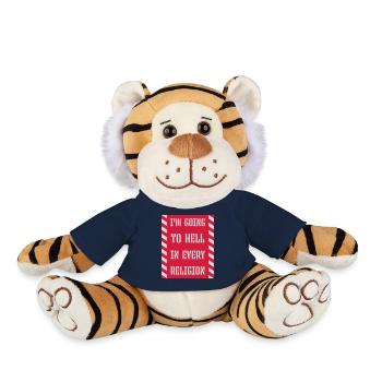 Going to Hell - Plush Tiger - french navy - Front