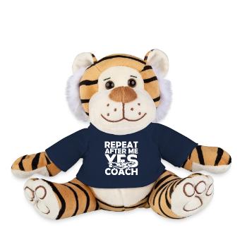 Schwimmtrainer | Geschenk Coach Schwimmen Das Beste - Plüschtiger - French Navy - Vorne