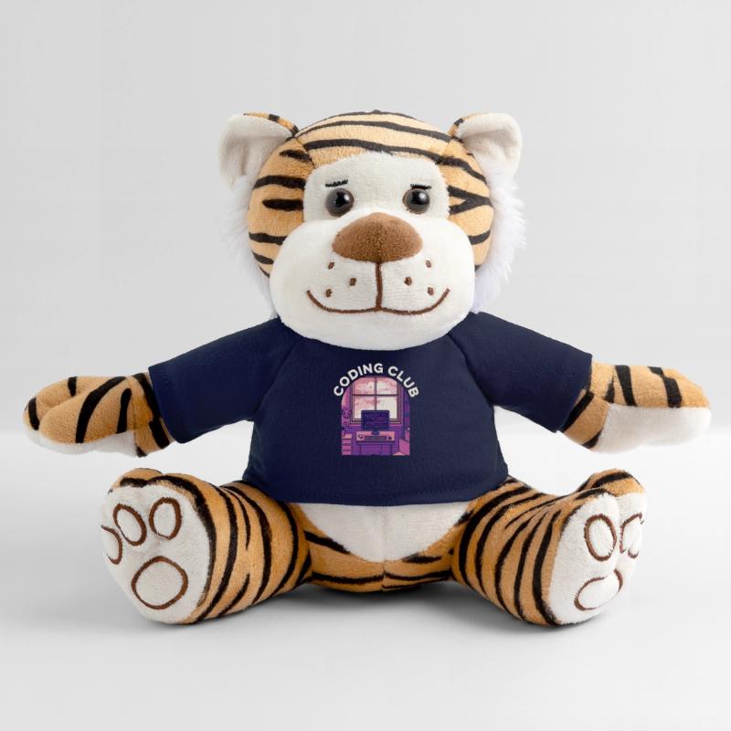 Developer Coder Programmer Association Plush Tiger