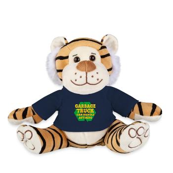 Le camion à ordures peut gérer tout ce que Garbage Man Gift - Peluche Tigre - bleu marine - Devant
