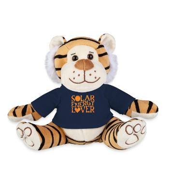 Solar Energy, Renewable Energy - Plush Tiger - french navy - Front