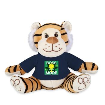 Boss Mode - Peluche Tigre - bleu marine - Devant