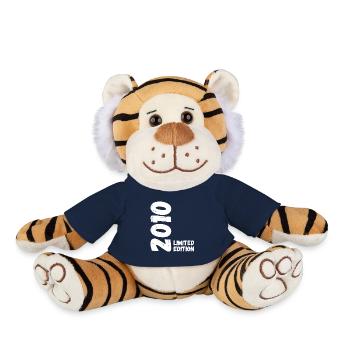 2010 Anniversaire en édition limitée - Peluche Tigre - bleu marine - Devant